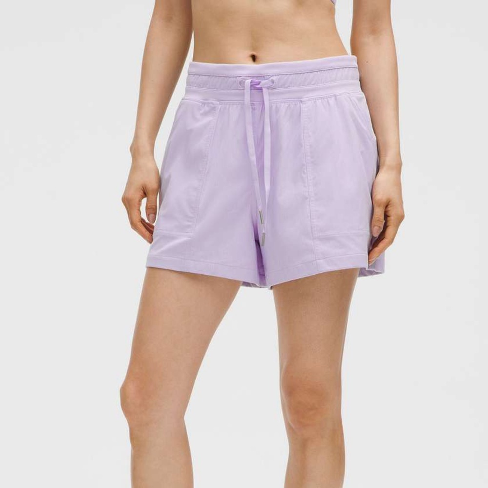 Lululemon Dance Studio High-Rise Short 3.5" in Lavender Frost